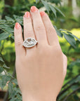 aquamarine ring, buy silver ring, sterling silver ring, gemstone ring, buy silver ring, buy gemstone jewelry, buy jewelry online, aquamarine jewelry, reticulated jewelry