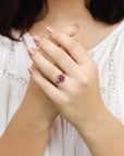 Ruby Silver 925 Ring
