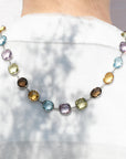 Kash color stone necklace