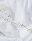 Imperial Lemon Quartz and Silver 925 Necklace