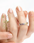 Declan Multi Sapphire Ring
