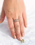 lking Multi Stone Ring