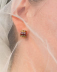 Dashiell Color Stone Earrings