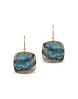 Labradorite 18K Gold Earrings