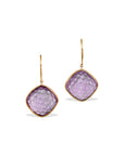 Amethyst 18K Gold Earrings