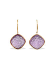 Amethyst 18K Gold Earrings