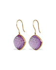 Amethyst 18K Gold Earrings