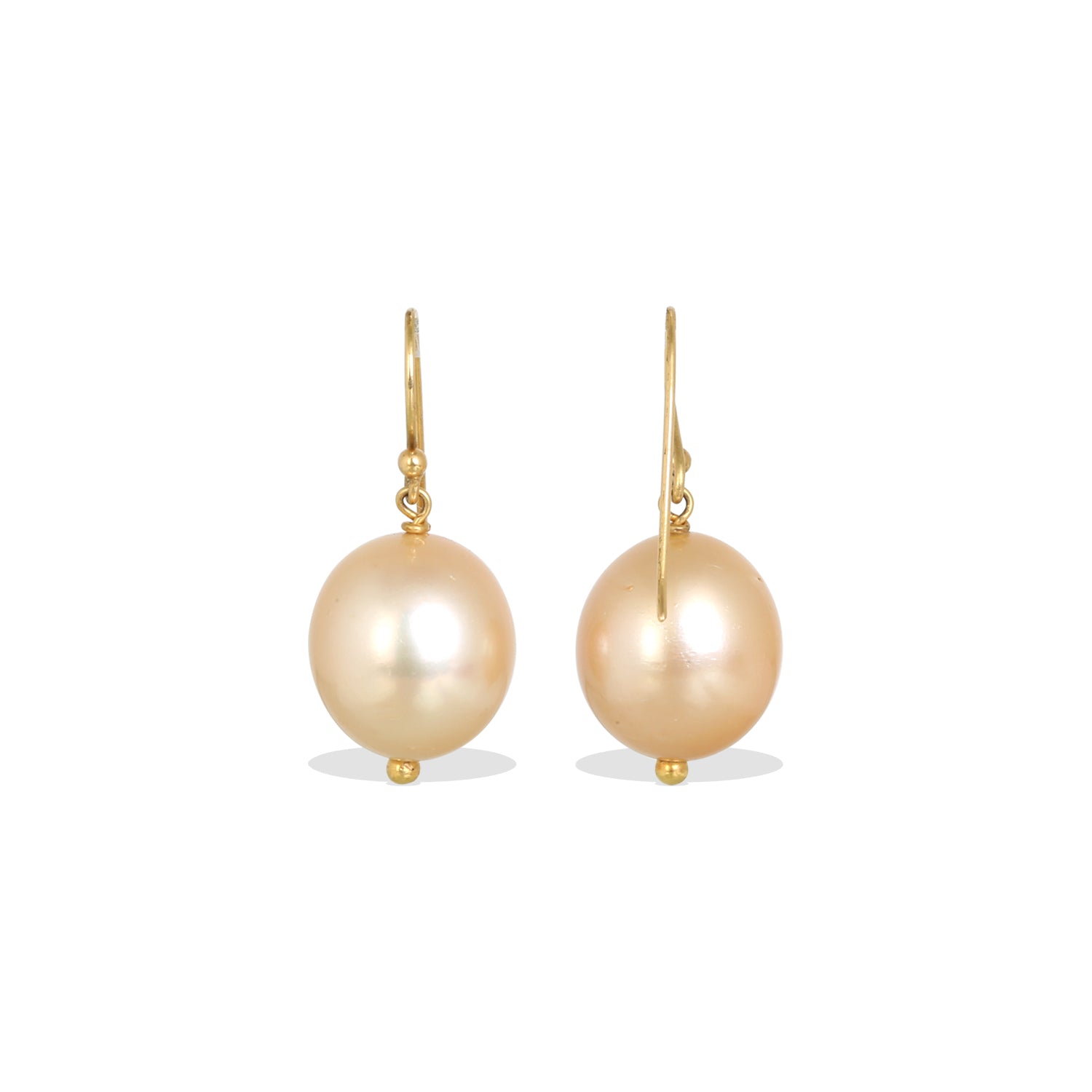 South Sea Pearl 18K Gold Earrings