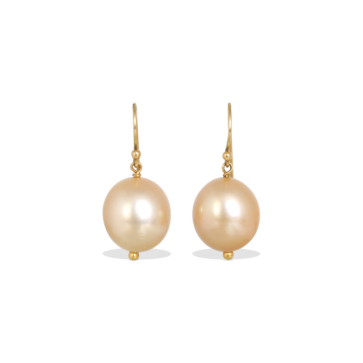 South Sea Pearl 18K Gold Earrings