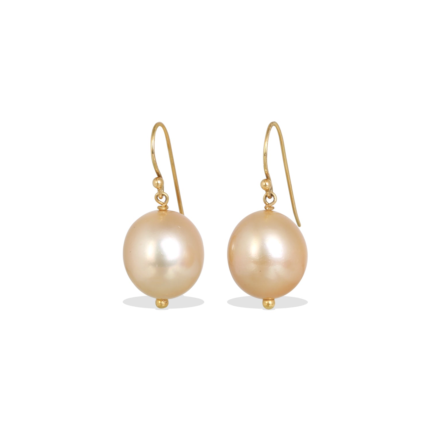 South Sea Pearl 18K Gold Earrings