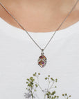 Crosby Sapphire and Diamond Pendant