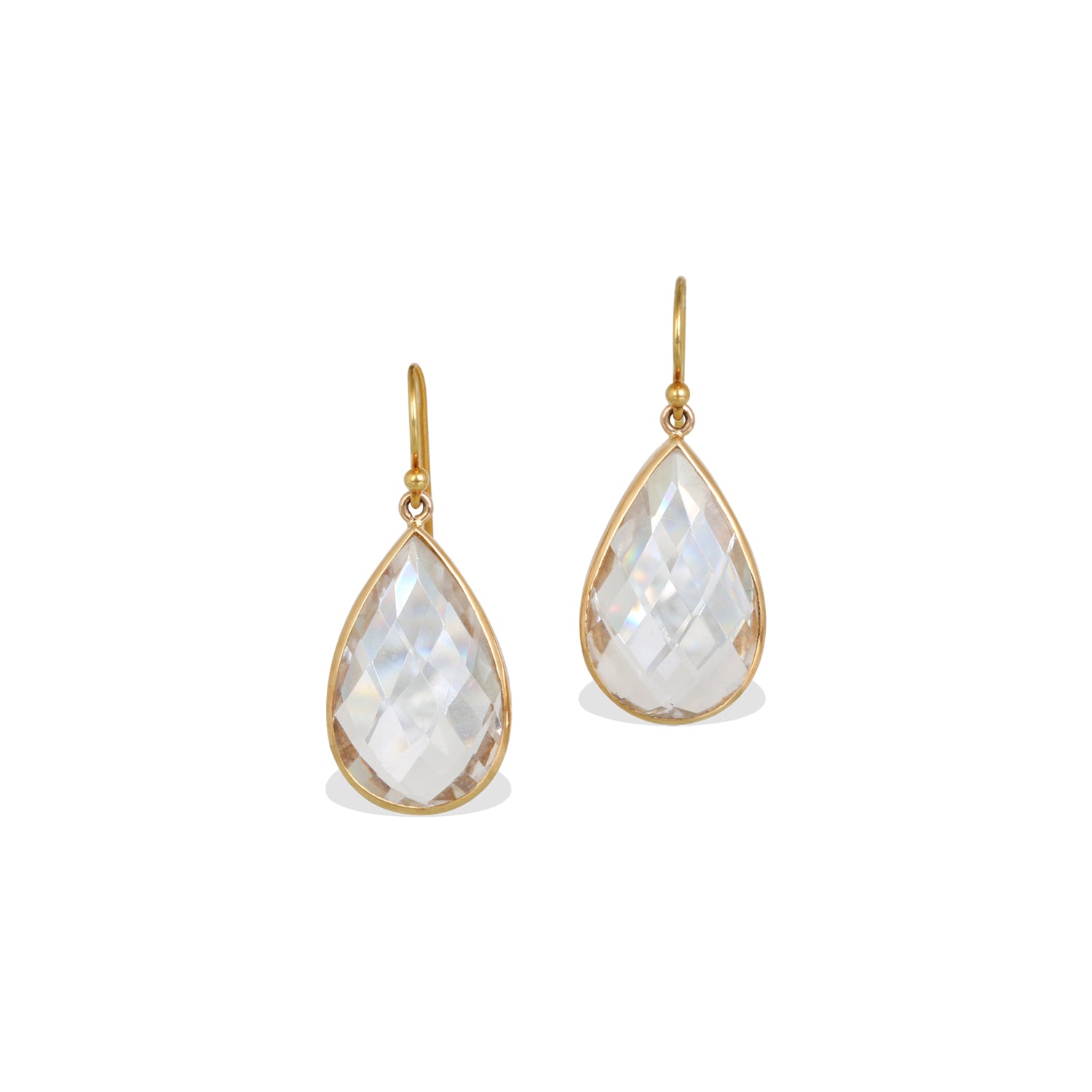 Crystal 18K Gold Earrings