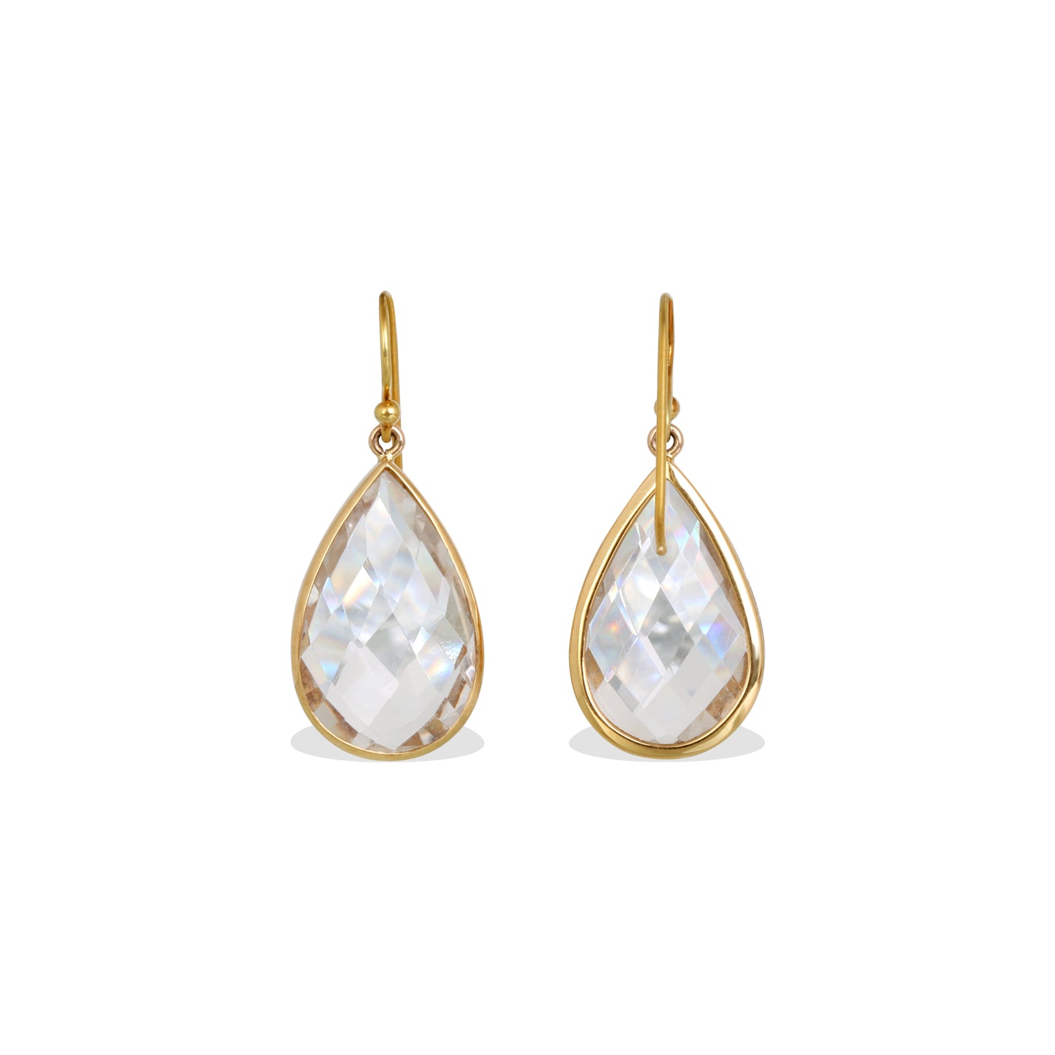 Crystal 18K Gold Earrings