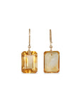 Citrine 18K Gold Earrings