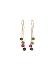 Tourmaline 18K Gold Earrings