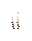 Tourmaline 18K Gold Earrings