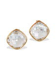 Crystal 18K Gold Earrings