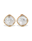 Crystal 18K Gold Earrings