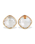 Crystal 18K Gold Earrings