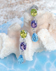 Rowan Color Stone Earrings