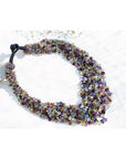 Gage color stone necklace