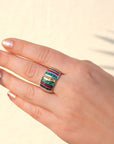 Easton Multi Stone Ring