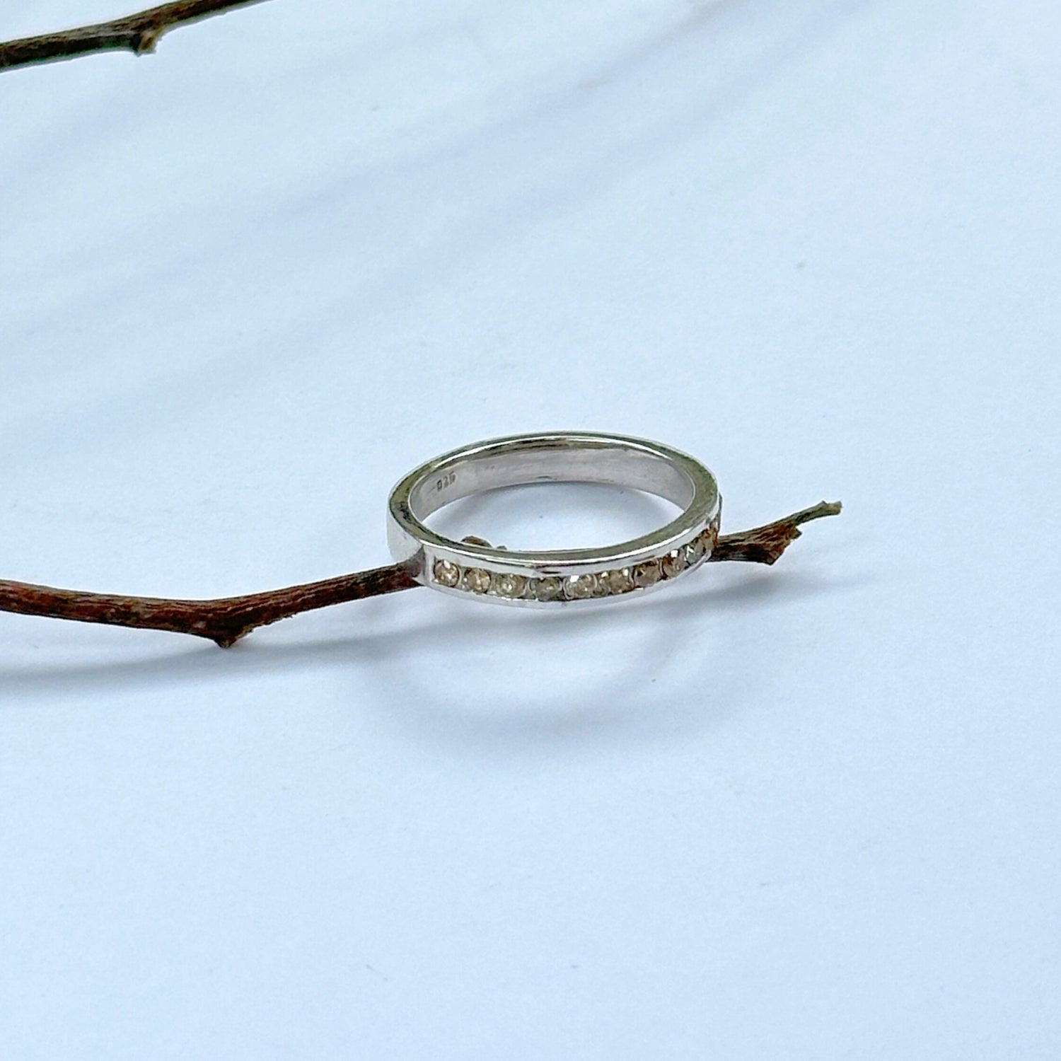 Trieste Diamonds Silver 925 Band Ring