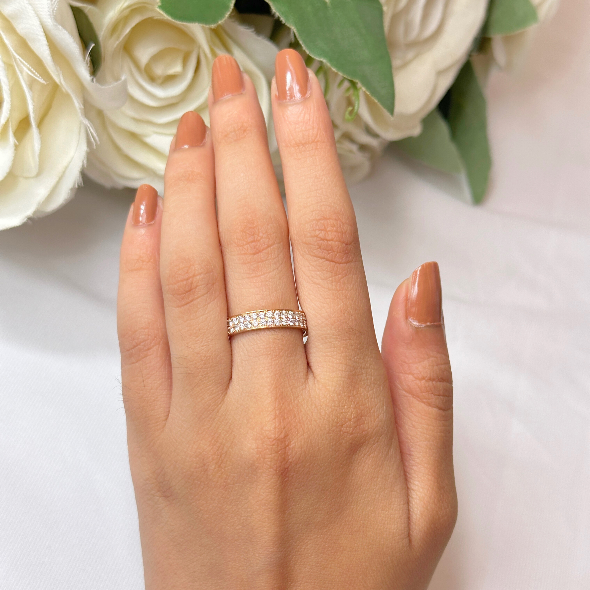 Diamond Pave Band