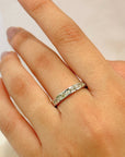 Trieste Diamonds Silver 925 Band Ring