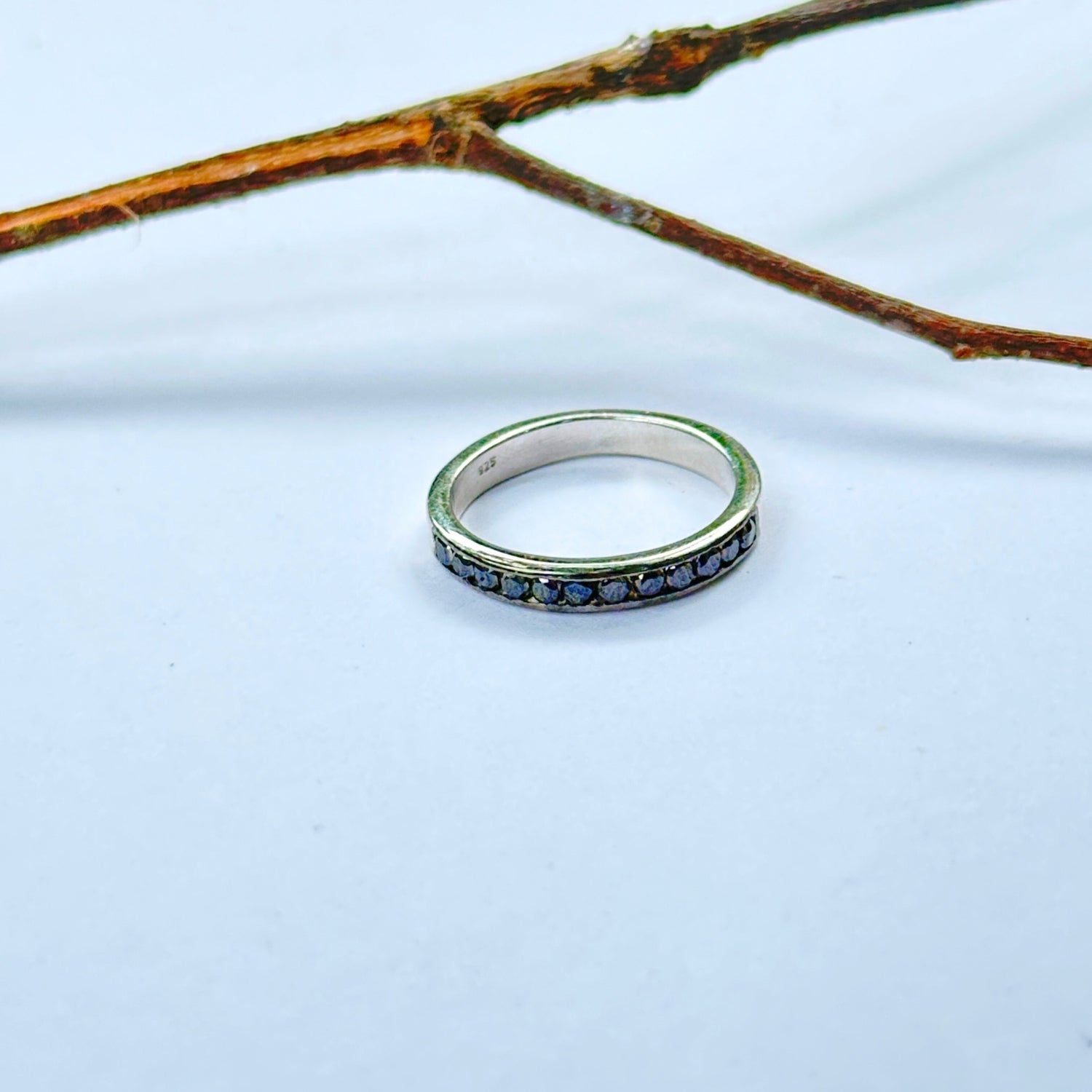 Trieste Diamonds Silver 925 Band Ring