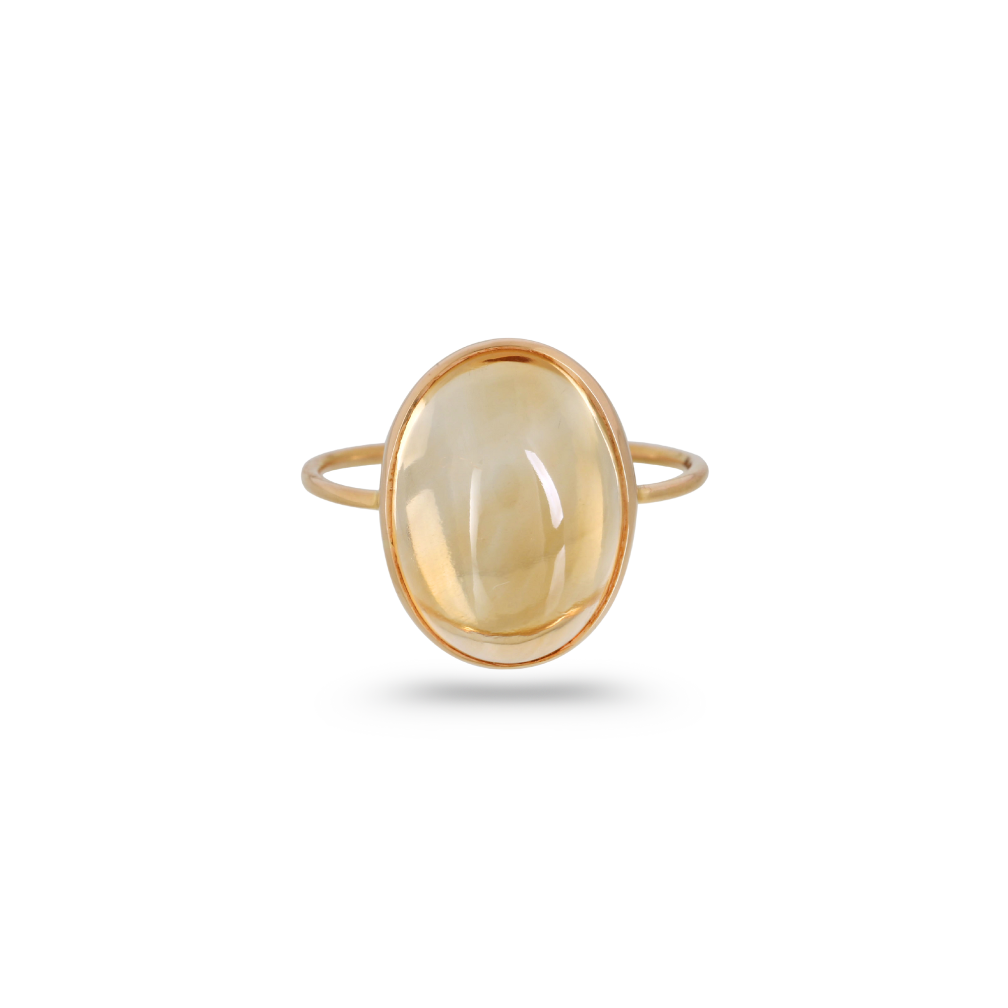 Taichi Citrine Ring