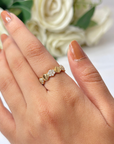 Stepping Diamond Ring