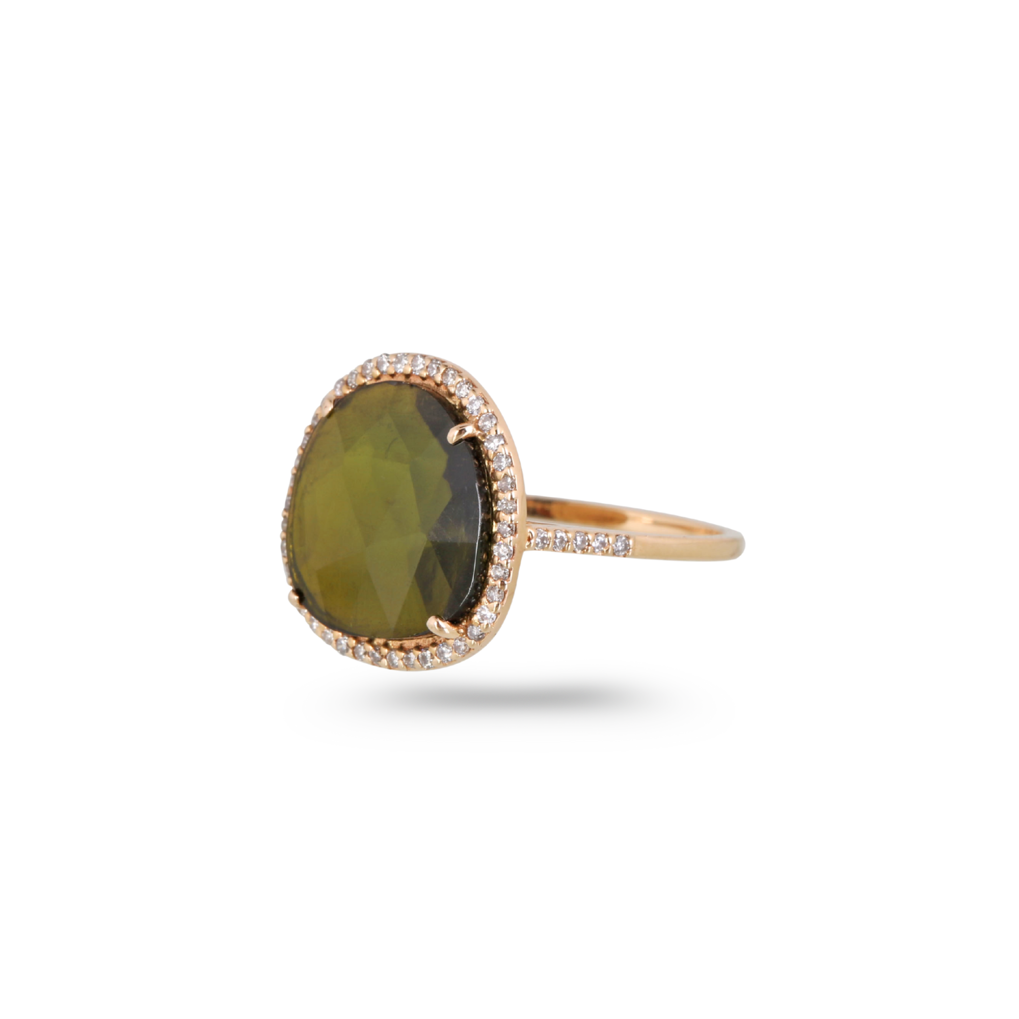 Riku Tourmaline & Diamond Ring
