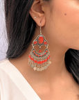 Daivey Traditional Silver 925 Earrings