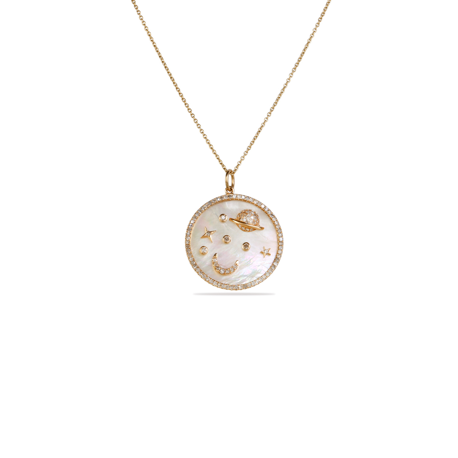 Sora Celestial Mother of Pearl Pendant