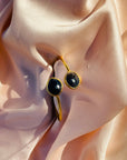 Sally Sapphire 18K Gold Plated Silver Bangle