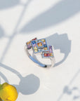 Zayd Color Stone Ring