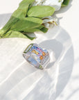 Maverick Sapphire and Diamond Ring