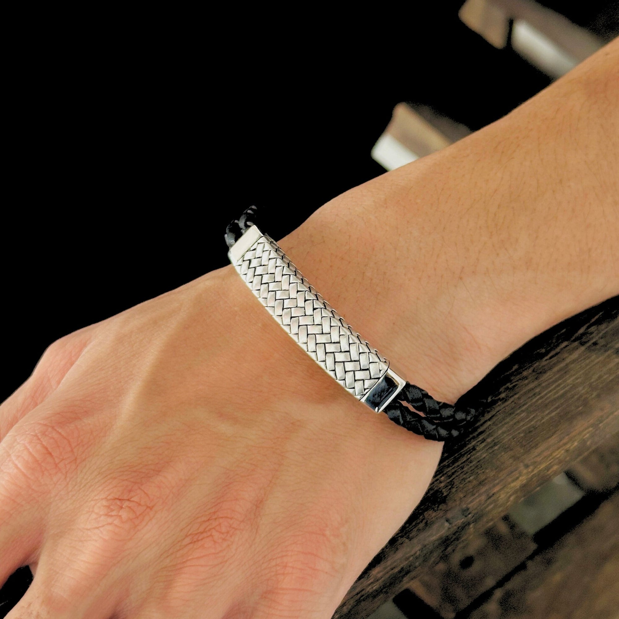 Levi Silver 925 Men's Bracelet