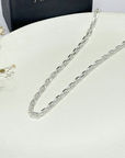 Zachary Silver 925 Link Chain Necklace
