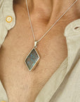 Diesel Opal Men's Silver 925 Pendant