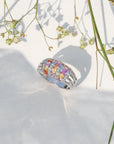 lking Multi Stone Ring
