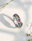 Bishop Multi Stone Ring