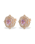 Lua Pink Sapphire Earrings