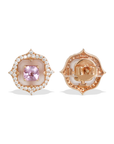 Lua Pink Sapphire Earrings