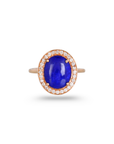 Kenzo Lapis Lazuli & Diamond Ring