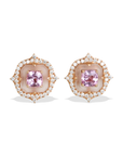 Lua Pink Sapphire Earrings