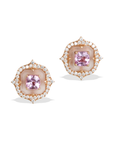 Lua Pink Sapphire Earrings