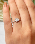 Diamond White Gold Ring