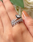 Spiral Diamond Ring